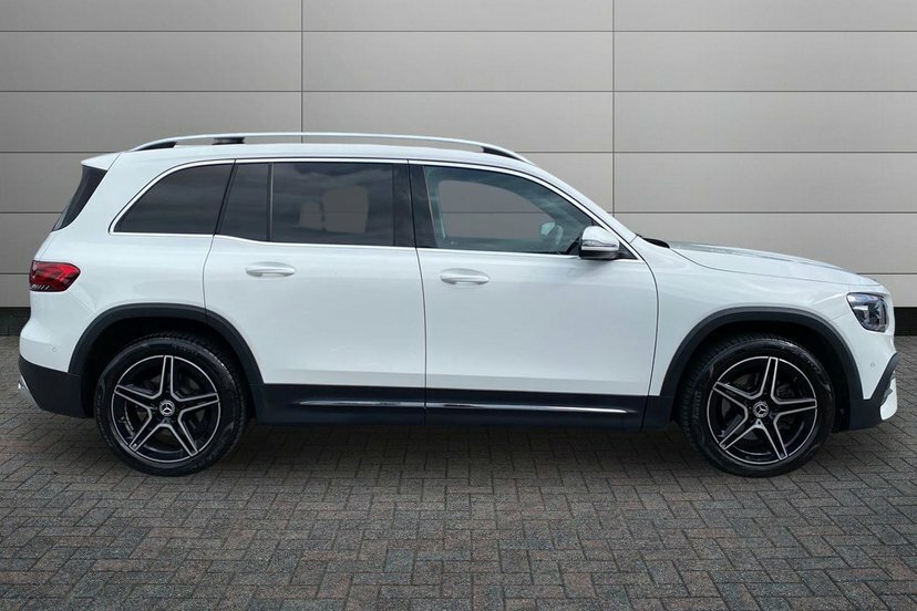 Mercedes-Benz GLB Class Glb200 Amg Line Executive Suv White #3