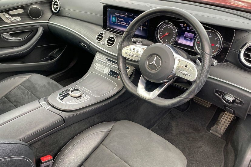 Mercedes-Benz E Class 2.0 E220d Amg Line Premium Saloon Red #5