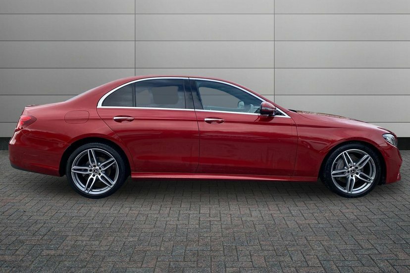 Mercedes-Benz E Class 2.0 E220d Amg Line Premium Saloon Red #3