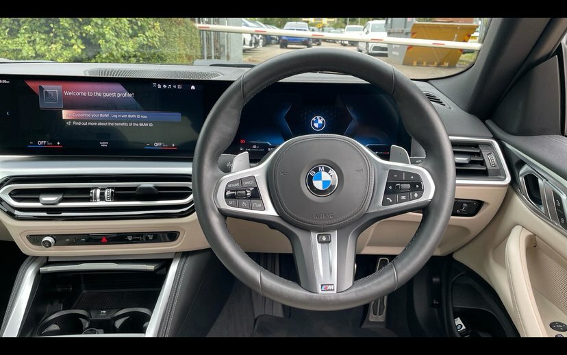 BMW 4 Series Gran Coupe 420I M Sport Coupe Blue #5