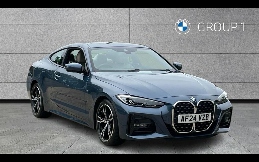 BMW 4 Series Gran Coupe 420I M Sport Coupe Blue