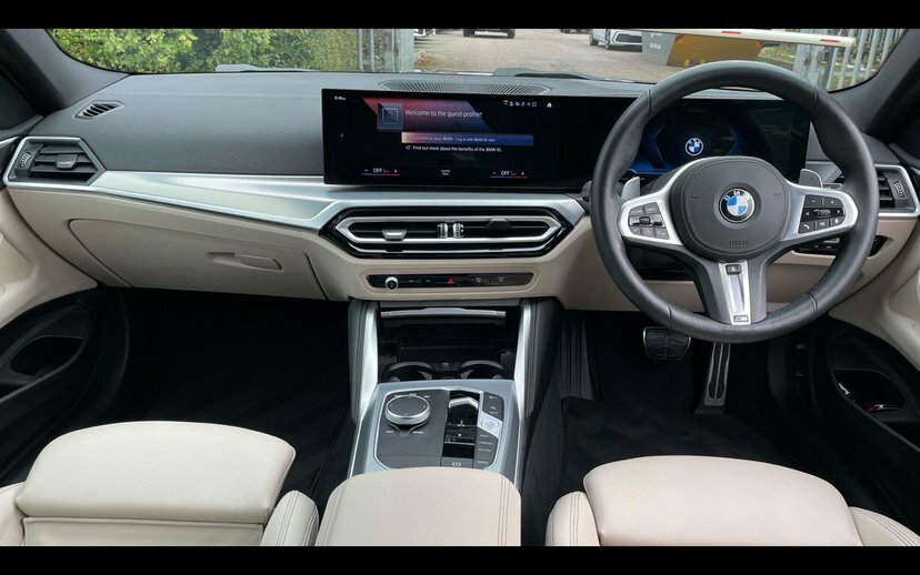 BMW 4 Series Gran Coupe 420I M Sport Coupe Blue #4