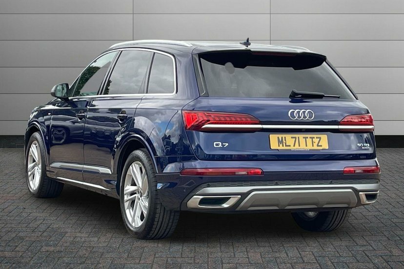 Audi Q7 3.0 Tdi V6 50 S Line Suv Tiptronic Quat Blue #3