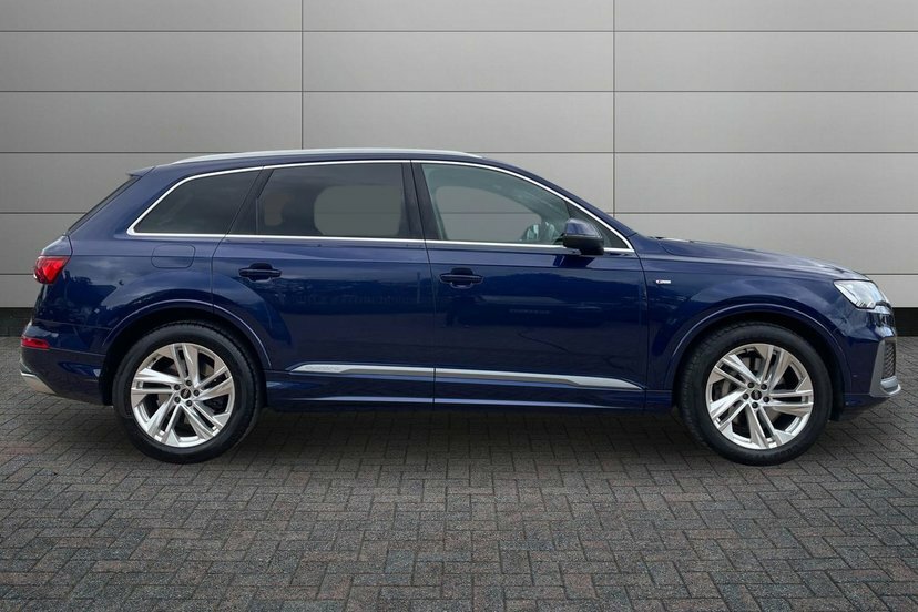 Audi Q7 3.0 Tdi V6 50 S Line Suv Tiptronic Quat Blue #4