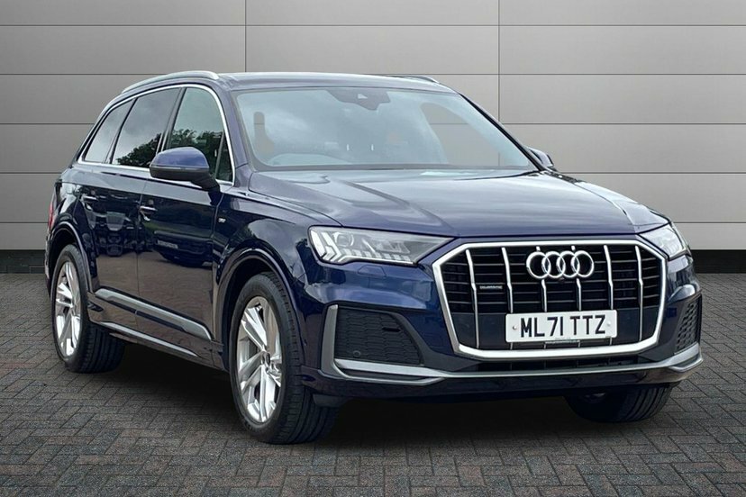 Audi Q7 3.0 Tdi V6 50 S Line Suv Tiptronic Quat Blue