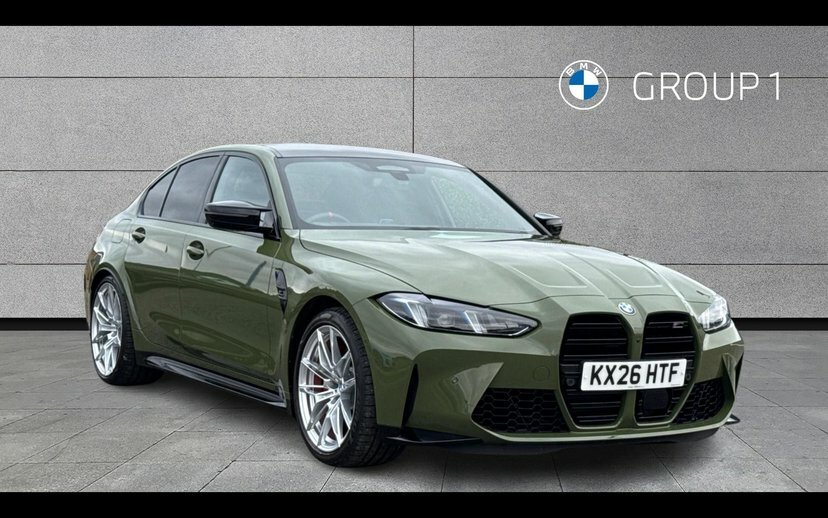 BMW M3 M3 Competition M Xdrive Saloon Green