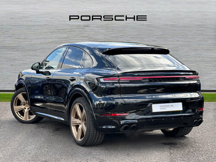 Porsche Cayenne 3.0 V6 E-hybrid 25.9Kwh S Black Edition Coupe Black #2
