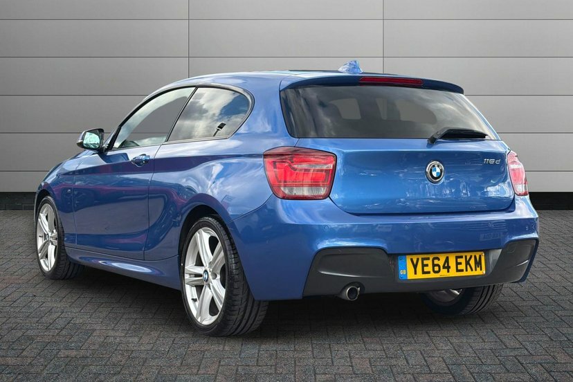 BMW 1 Series 2.0 116D M Sport Hatchback Euro Blue #3