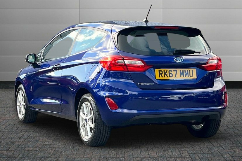 Ford Fiesta 1.0T Ecoboost Zetec Hatchback 1 Blue #3