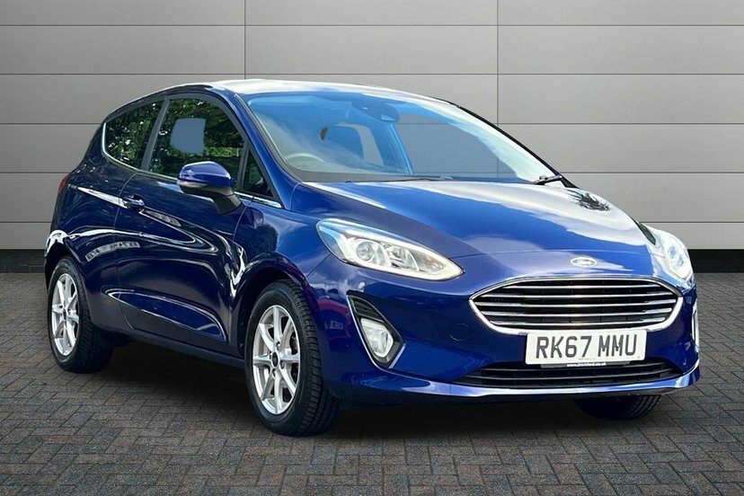 Ford Fiesta 1.0T Ecoboost Zetec Hatchback 1 Blue