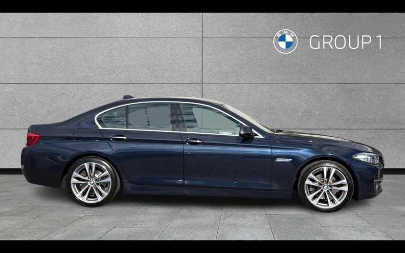 BMW 5 Series 2.0 520D Luxury Saloon 190 Ps Blue #3