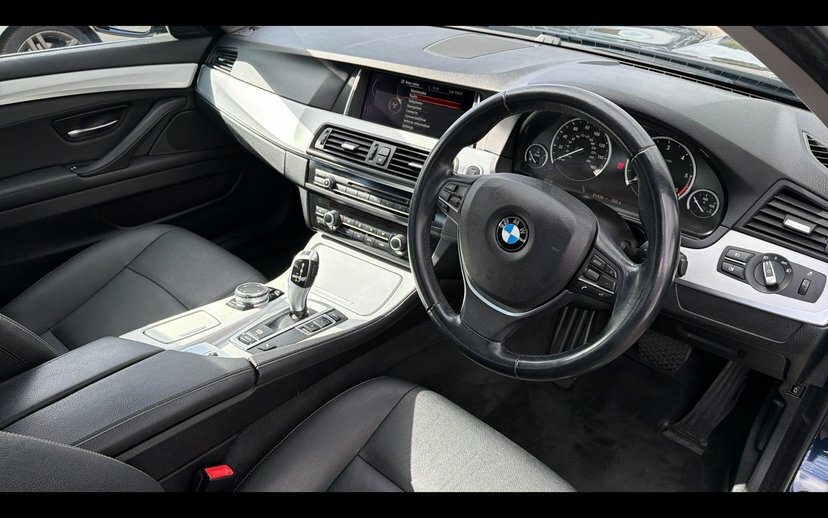 BMW 5 Series 2.0 520D Luxury Saloon 190 Ps Blue #6
