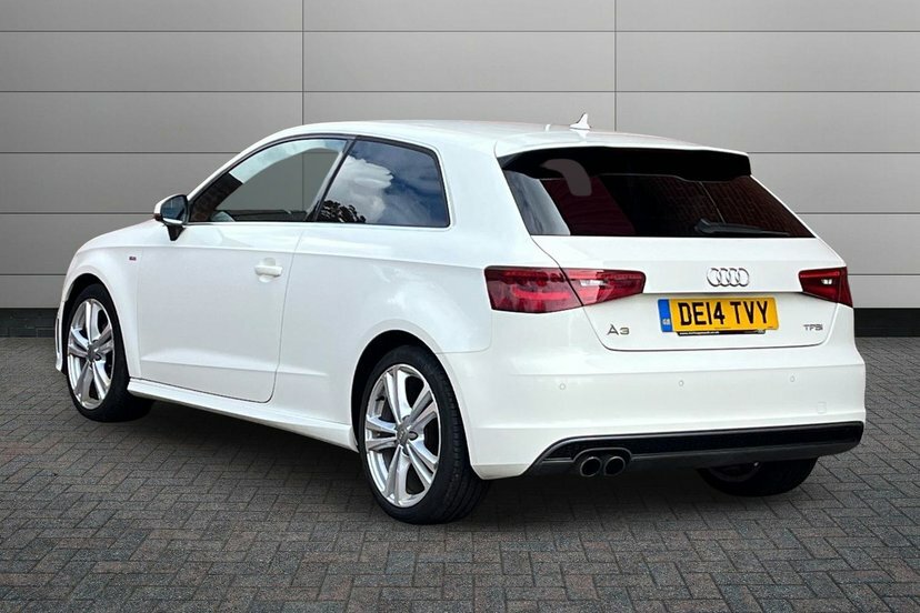 Audi A3 1.4 Tfsi S Line Hatchback S Tronic Euro White #3
