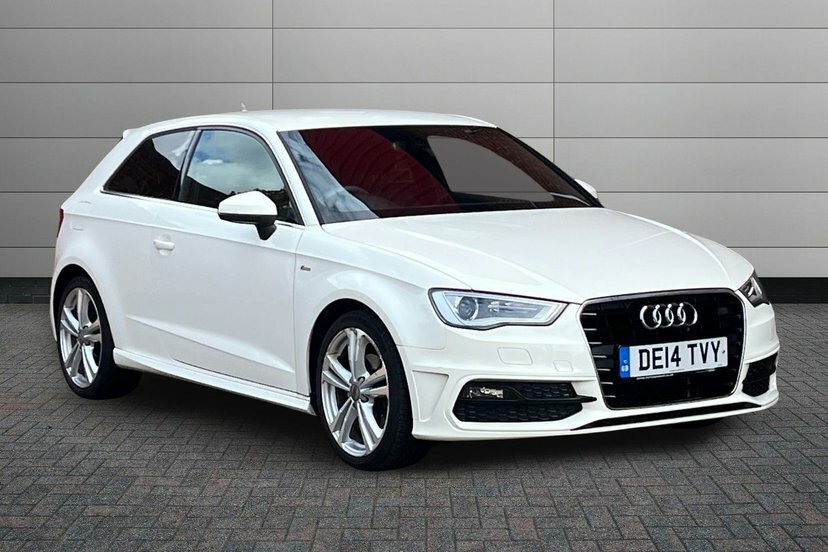 Audi A3 1.4 Tfsi S Line Hatchback S Tronic Euro White