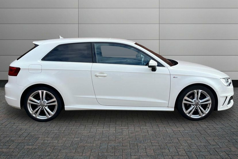 Audi A3 1.4 Tfsi S Line Hatchback S Tronic Euro White #4