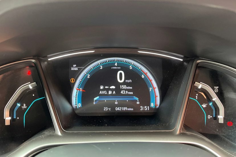 Honda Civic 1.6 I-dtec Sr Hatchback Euro 6 Grey #18