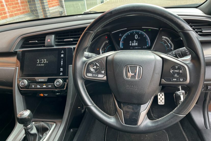Honda Civic 1.6 I-dtec Sr Hatchback Euro 6 Grey #17
