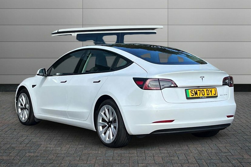 Tesla Model 3 Performance Awd Alloys, Pan-roof, Rev Grey #3