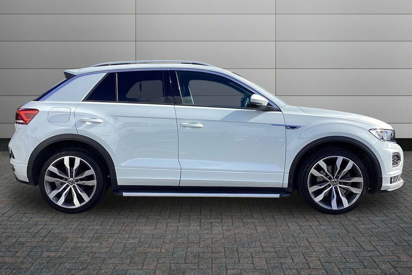 Volkswagen T-Roc 1.5 Tsi Gpf Evo R-line Suv 150 White #4