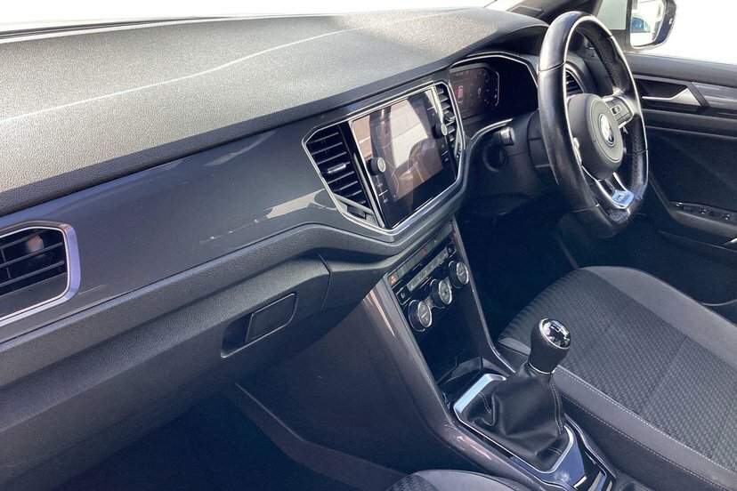 Volkswagen T-Roc 1.5 Tsi Gpf Evo R-line Suv 150 White #2