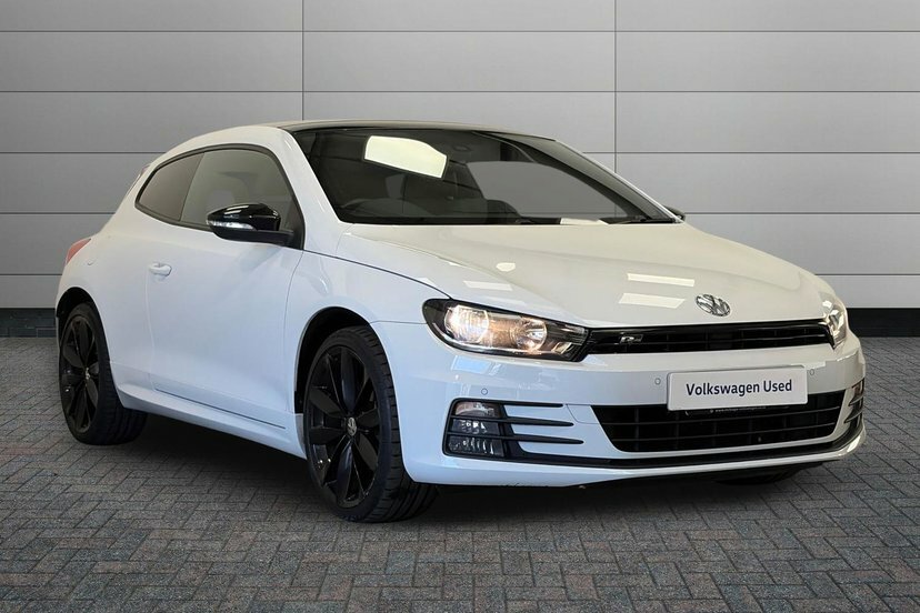 Volkswagen Scirocco 2.0 Tdi R-line Black Edition Hatchback White