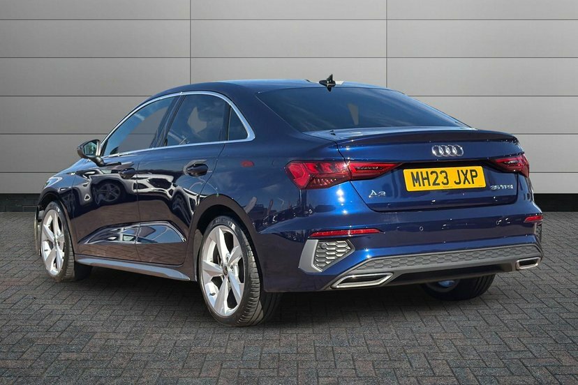 Audi A3 1.5 Tfsi 35 S Line Saloon 150 P Blue #3