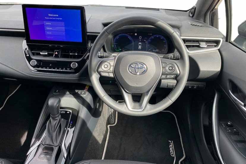Toyota Corolla 1.8 Vvt-h Excel Hatchback Hybrid Cvt 1 Black #6