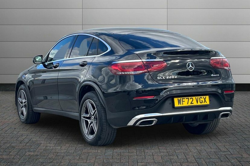 Mercedes-Benz GLC Class 2.0 Glc220d Amg Line Coupe G-tronic 4M Black #2