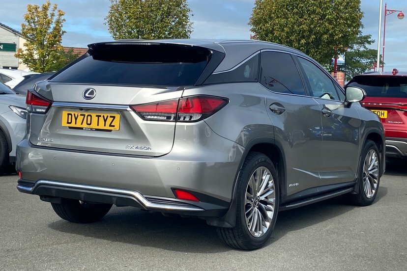 Lexus RX 450H 3.5 Takumi Cvt Silver #13