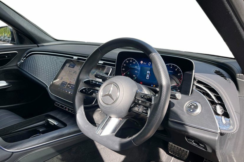 Mercedes-Benz E Class 2.0 E200h Mhev Amg Line Saloon Hybrid G Black #5