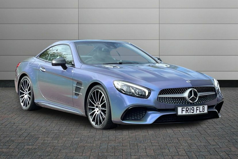 Mercedes-Benz SL Class 3.0 Sl400 V6 Amg Line Premium Convertible Pe Black