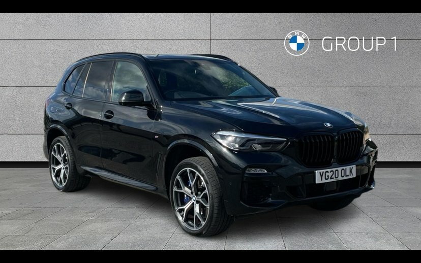 BMW X5 Xdrive45e M Sport 2020 Black #1