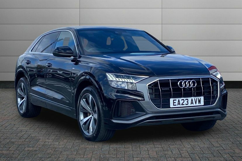 Audi Q8 3.0 Tfsi V6 55 S Line Suv Tiptronic Qua Black