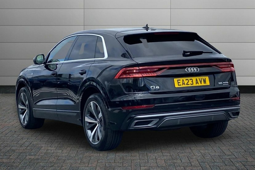 Audi Q8 3.0 Tfsi V6 55 S Line Suv Tiptronic Qua Black #3