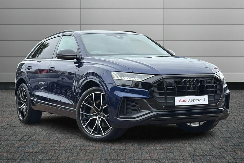 Audi Q8 3.0 Tfsi V6 55 Black Edition Suv Tiptro Blue