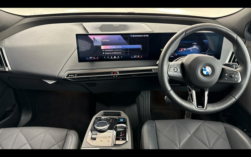 BMW iX Ix Xdrive45 M Sport White #4