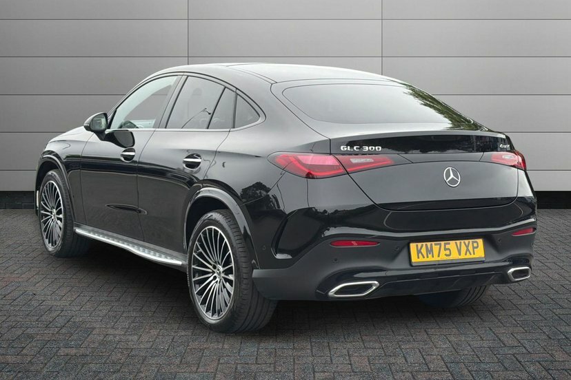 Mercedes-Benz GLC Class Glc300 Amg Line Premium Plus Coupe Black #2