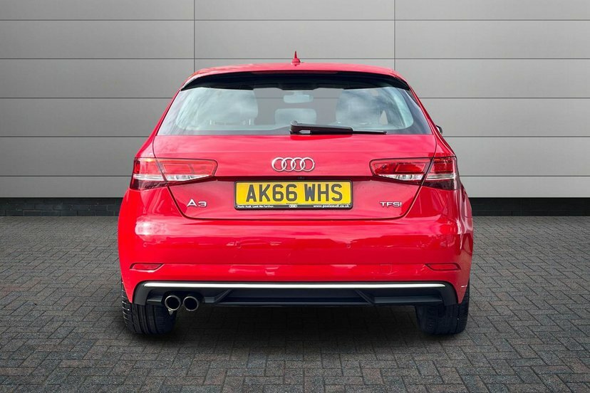 Audi A3 Hatchback 2.0 Tdi S Line Sportback S Tronic Euro 6 Red #11