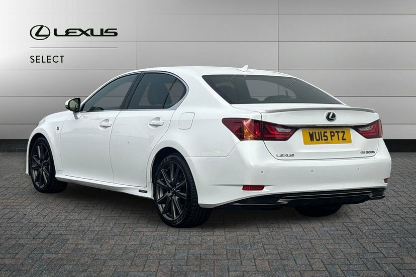 Lexus GS 2.5 300H F Sport Saloon Hybrid Cvt Euro White #3