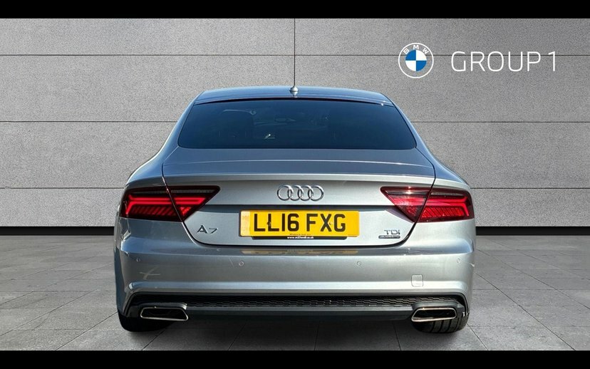 Audi A7 3.0 Tdi V6 Black Edition Sportback S Tronic Quattr Grey #15