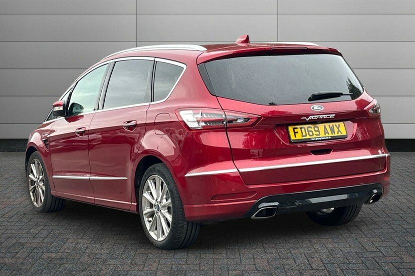 Ford S-Max 2.0 Ecoblue Vignale Mpv 190 Ps Red #3