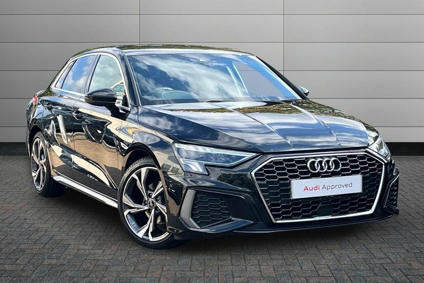 Audi A3 1.0 Tfsi 30 S Line Sportback S Tronic Black