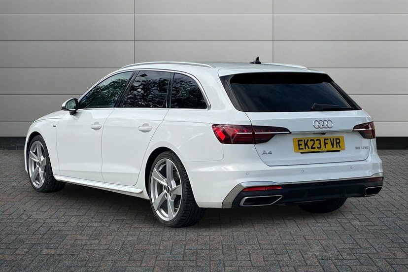 Audi A4 Avant 2.0 Tfsi 35 S Line Estate S Tronic 150 White #3