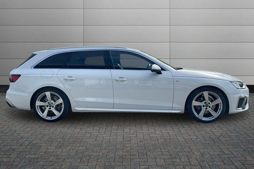 Audi A4 Avant 2.0 Tfsi 35 S Line Estate S Tronic 150 White #4