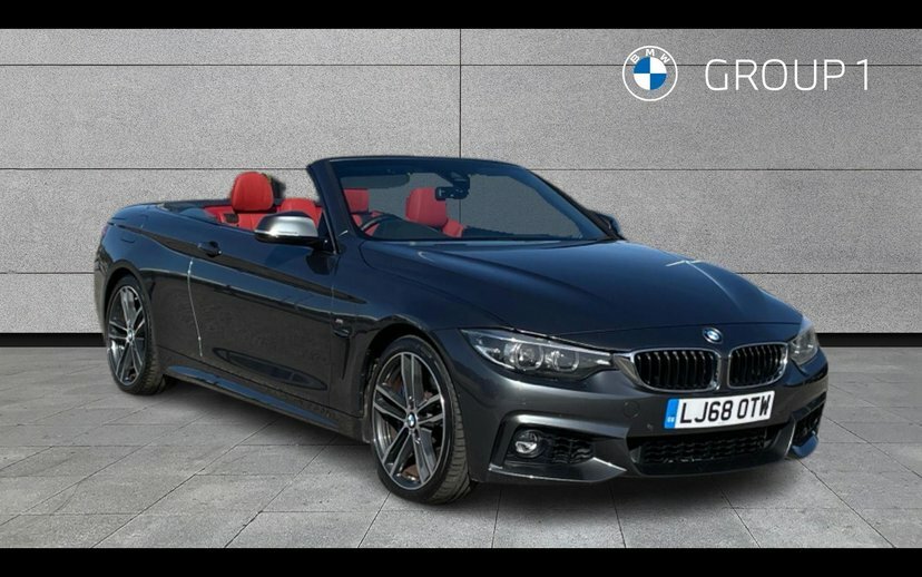 BMW 4 Series 440I M Sport Convertible Grey