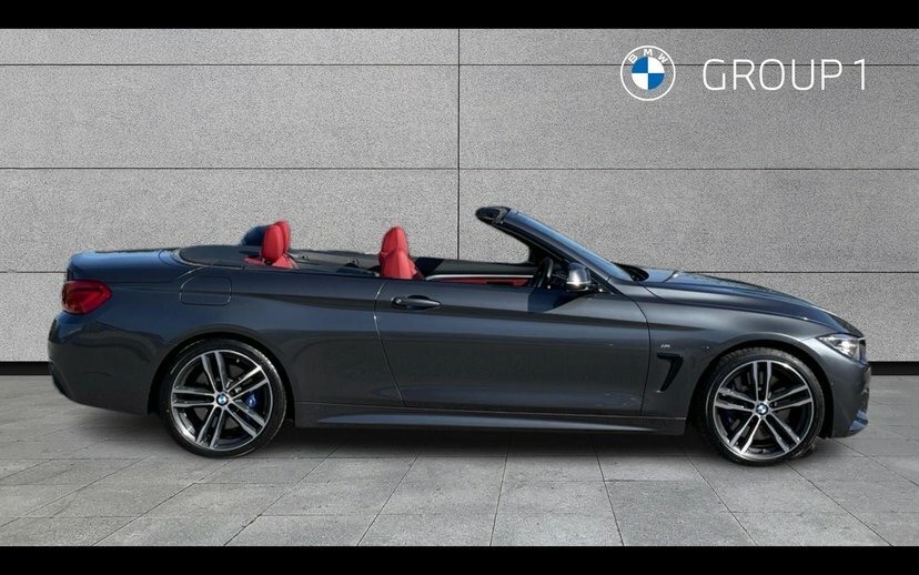 BMW 4 Series 440I M Sport Convertible Grey #3