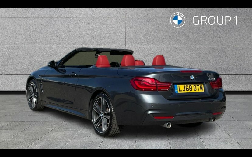 BMW 4 Series 440I M Sport Convertible Grey #2