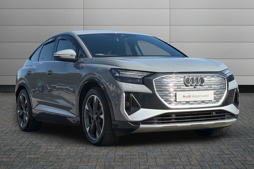 Audi Q4 E Tron 40 S Line Sportback 82Kwh 204 P Grey