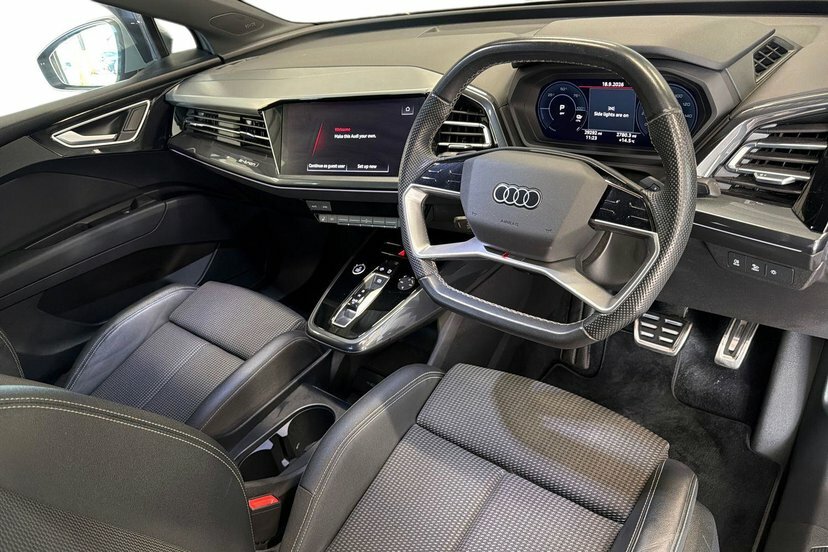 Audi Q4 E Tron 40 S Line Sportback 82Kwh 204 P Grey #6