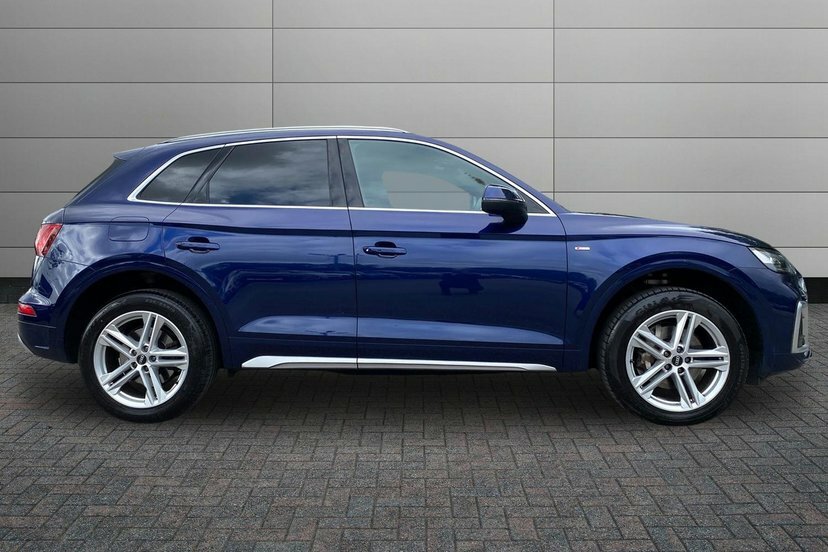 Audi Q5 2.0 Tdi 40 S Line Suv S Tronic Quattro Blue #4